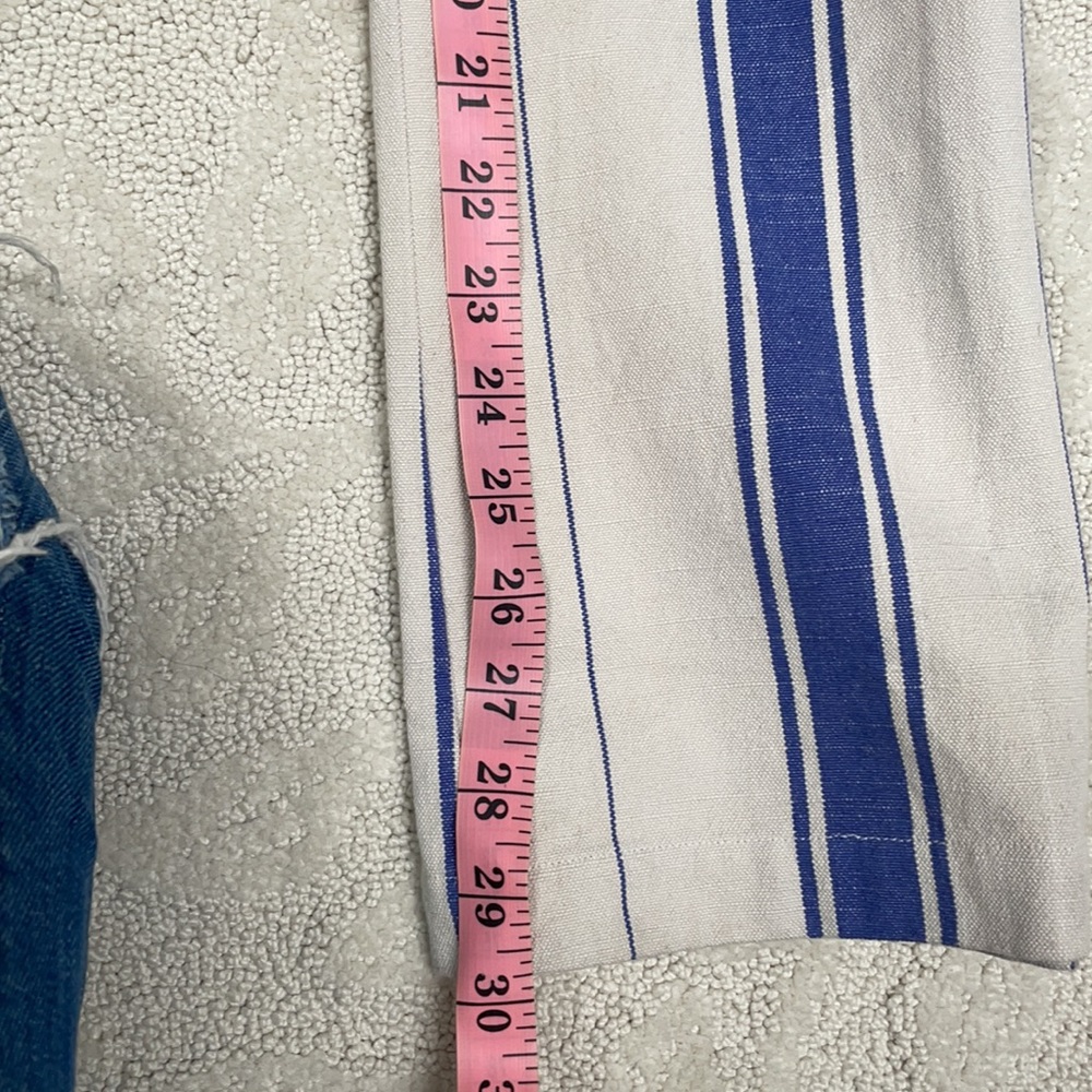 Dôen striped straight leg pants Size 26 - Picture 6 of 7